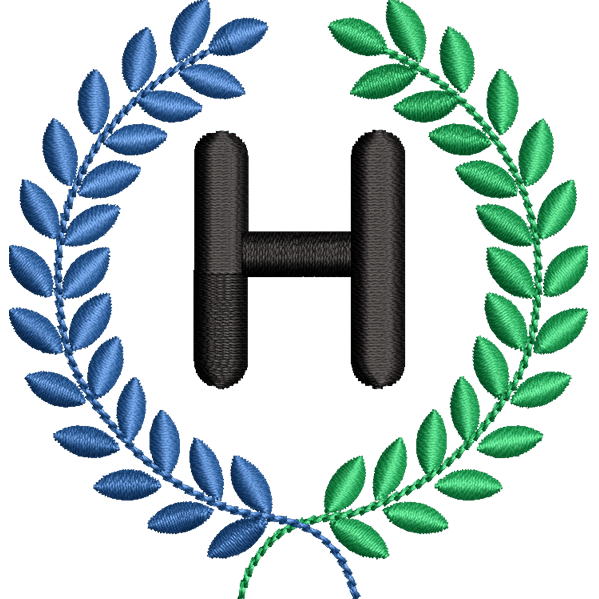 Alphabet H Design