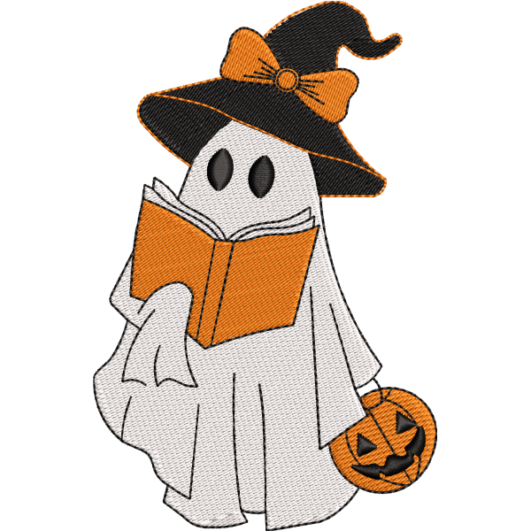 Halloween Witch Ghost Design