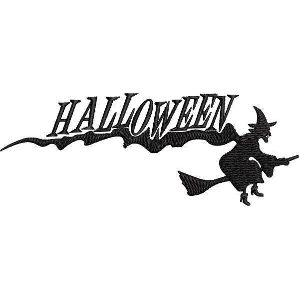 Happy Halloween Witch Design
