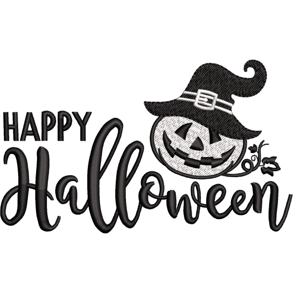 Happy Halloween Typography Design