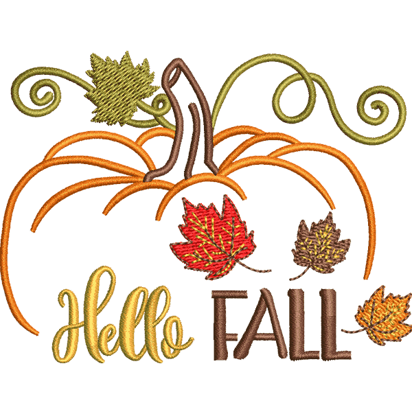 Halloween Hello Fall Design
