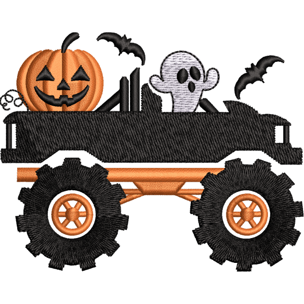 Holloween Monster Truck Design