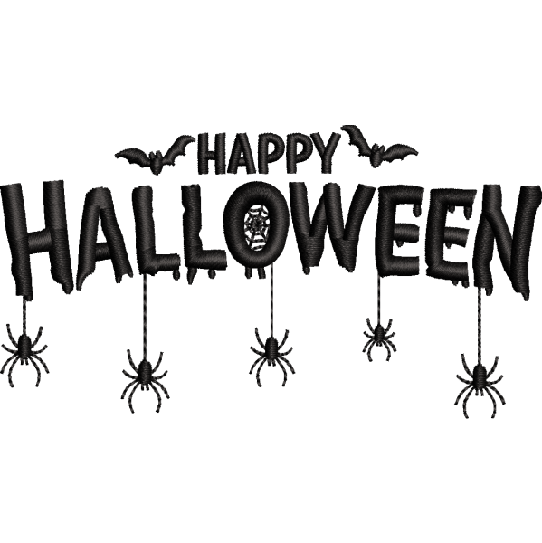 Halloween Typography Design
