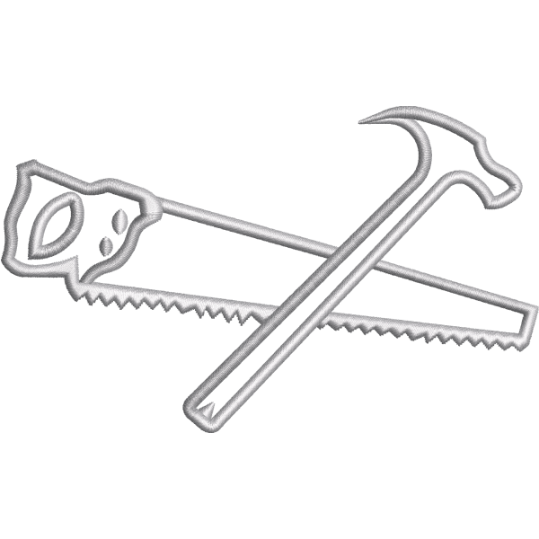 Hammer And Saw Design