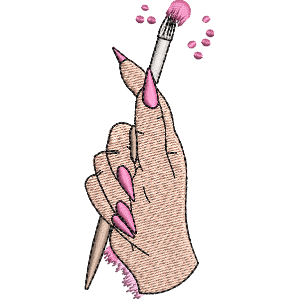 Girl Hand Design
