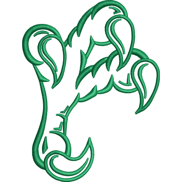 Claws Outline Design