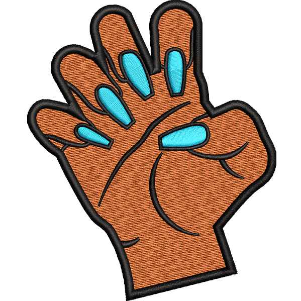 Blue Nails Design