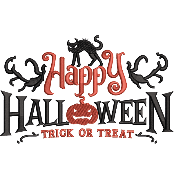 Trending Halloween Embroidery Design