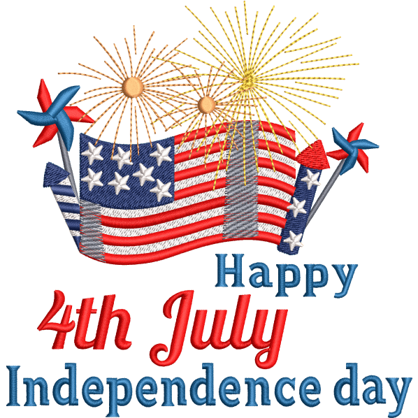 4th July Independence Day Design