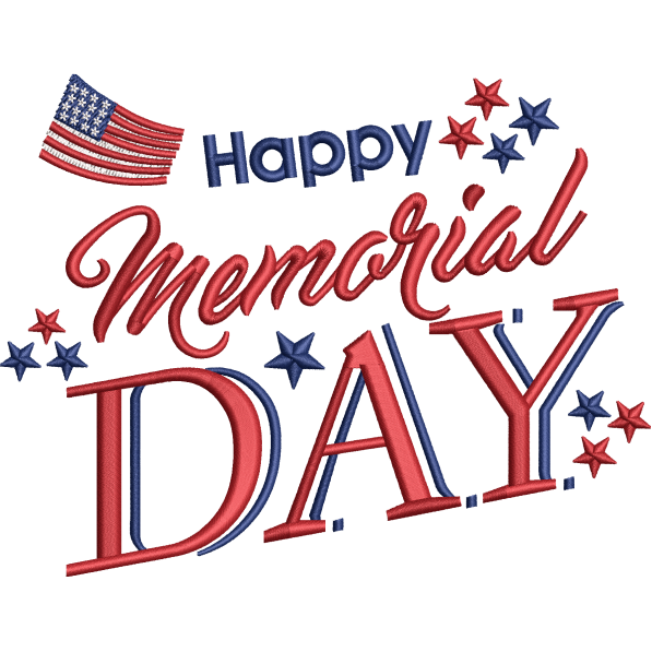 Memorial Day Monogram