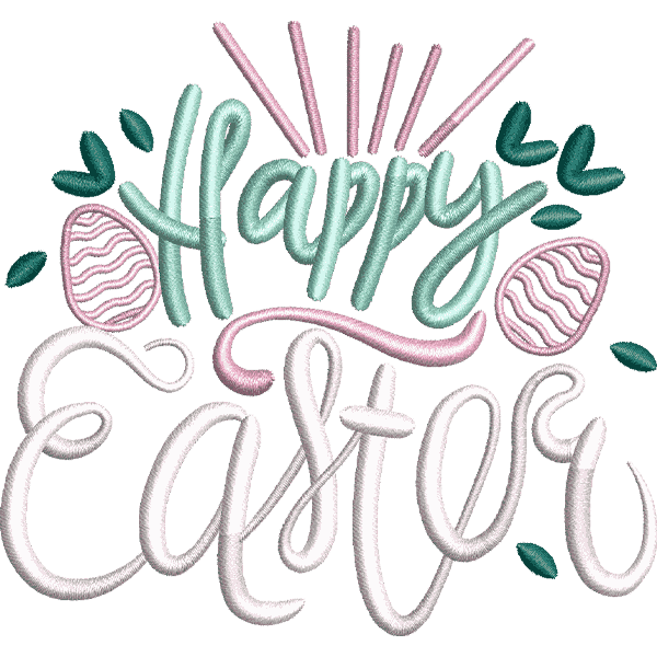 Easter Day Cute Embroidery Design