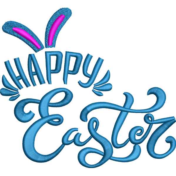Blue Easter Design