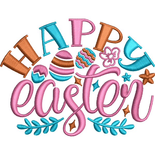 Easter Pink Egg Design