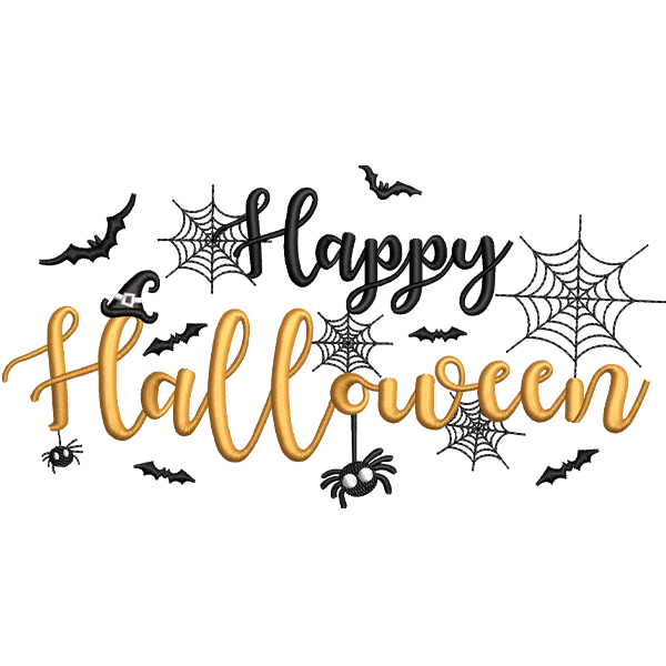 New Halloween Embroidery Design