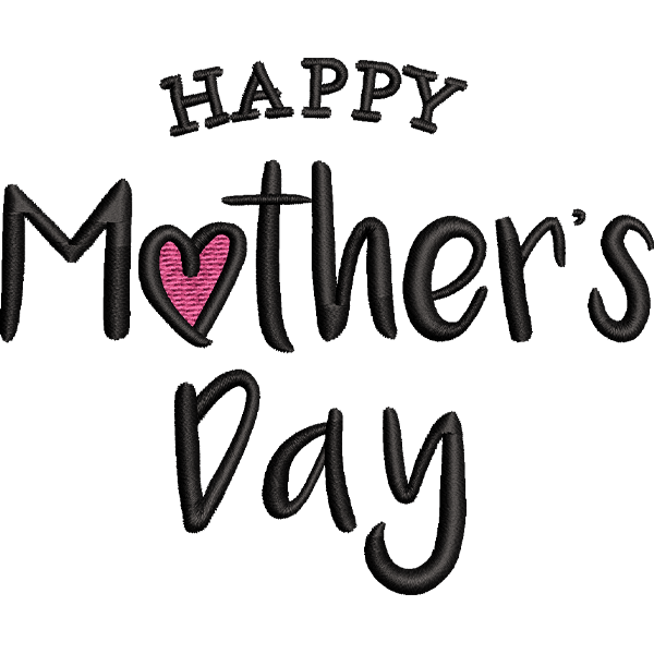 Happy Mothers Day Letter Design