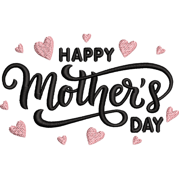 Happy Mothers Day Text Design