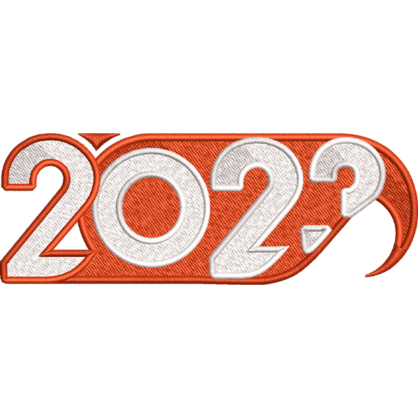 2023 Tag Embroidery Design