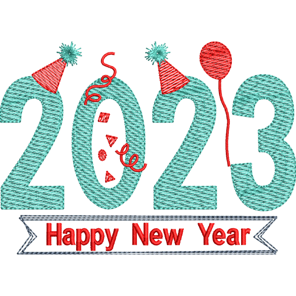 2023 Happy New Year Design