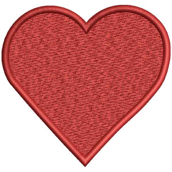 Beautiful Red Heart Design