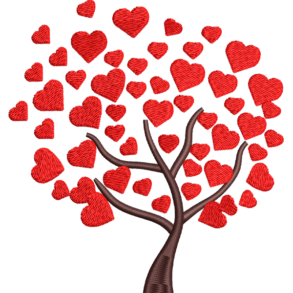 Heart Tree Design