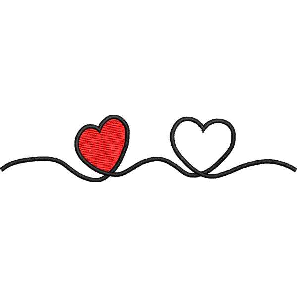 Heart Lace Design