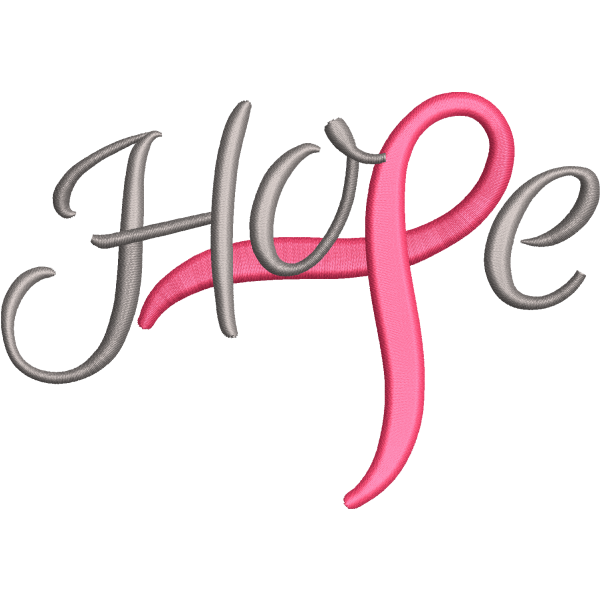 Hope Embroidery Design