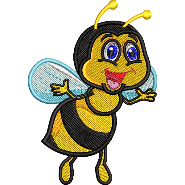 Bee Embroidery Design Bundle