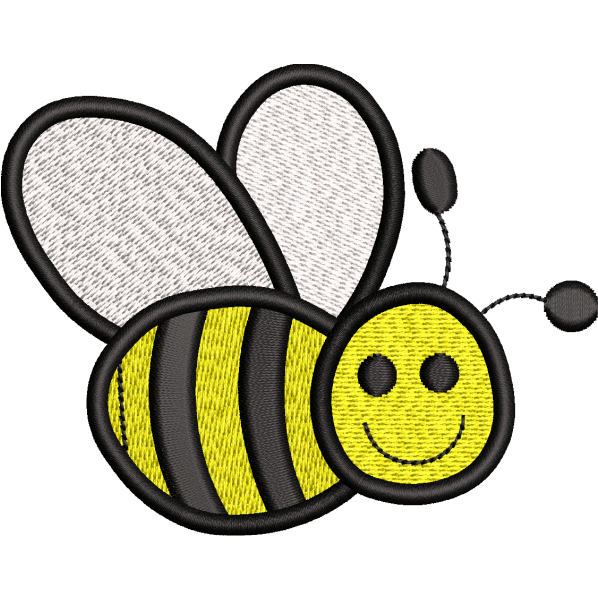Lovely Smiling Bee