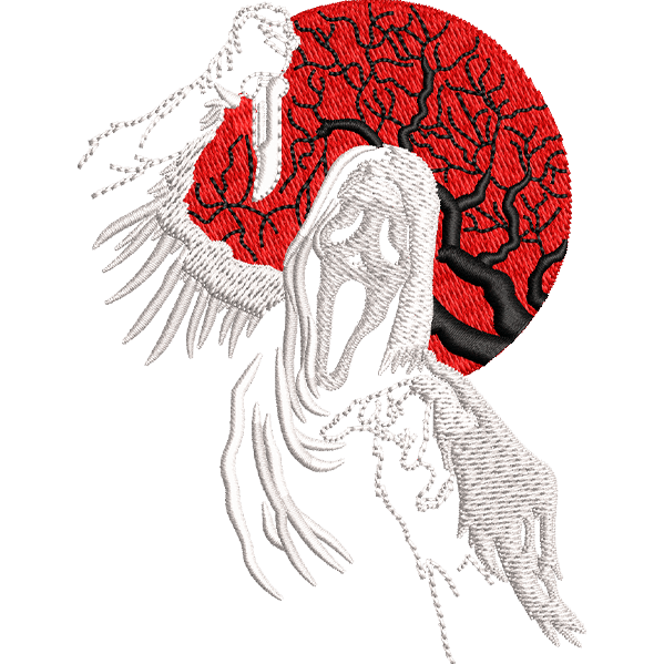 Horror Hallowen Ghost Design