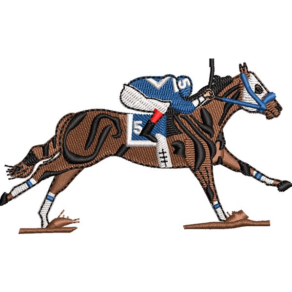 Horse With Men Design