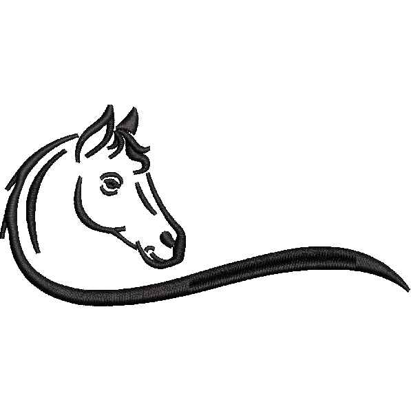 Beautiful Horse Face Design