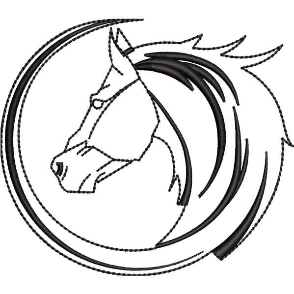 Horse Sketch Design
