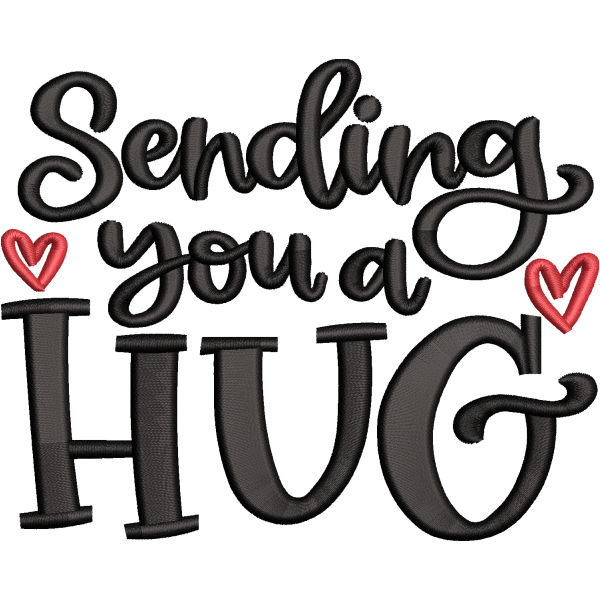 Sending You a Hug Design