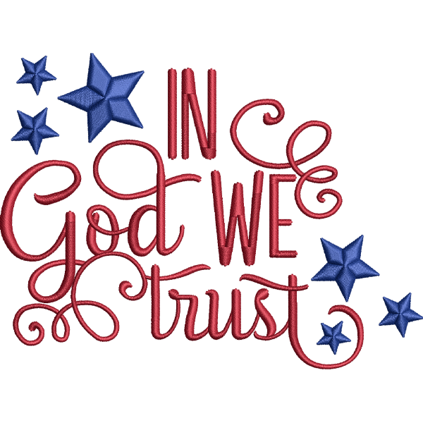 We Trust In God Design