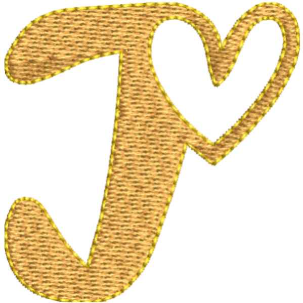 Heart Alphabet I