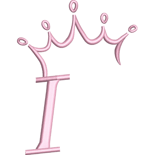 Crown Letter I Design