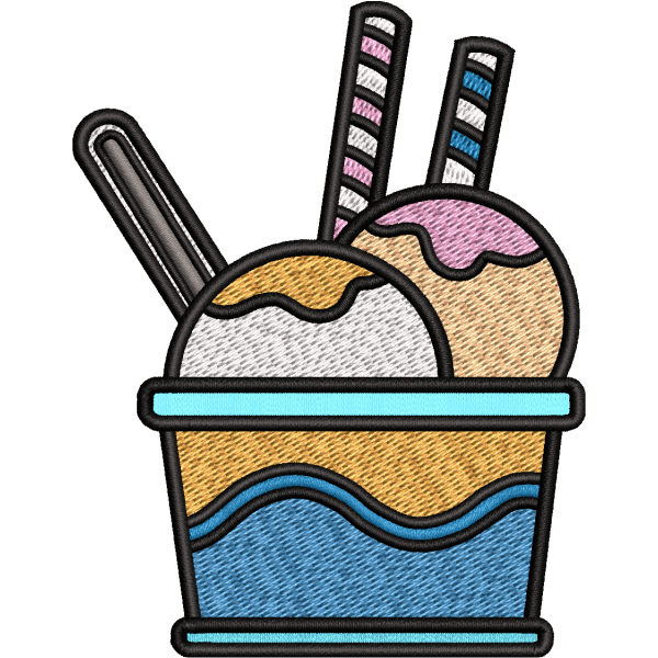 Ice Cream Scoops Design