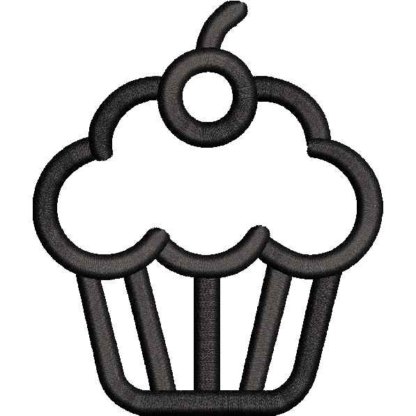 Ice Cream Outline Design