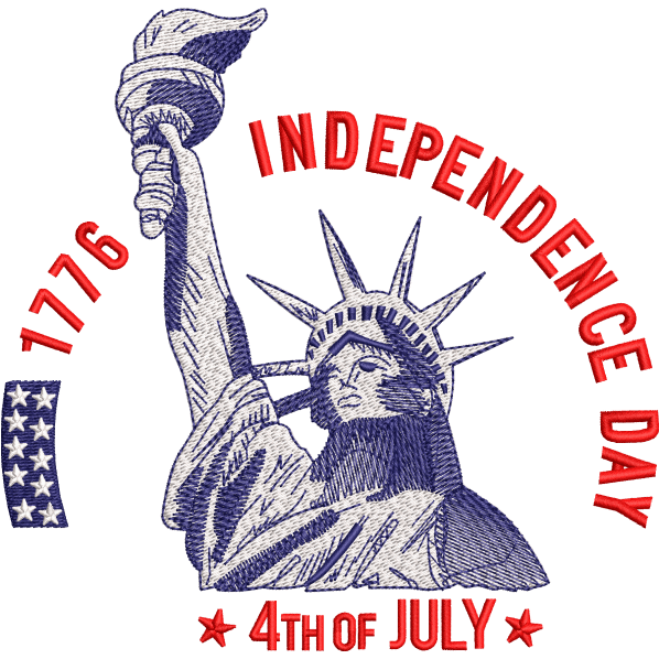 4th July Independence Day Design