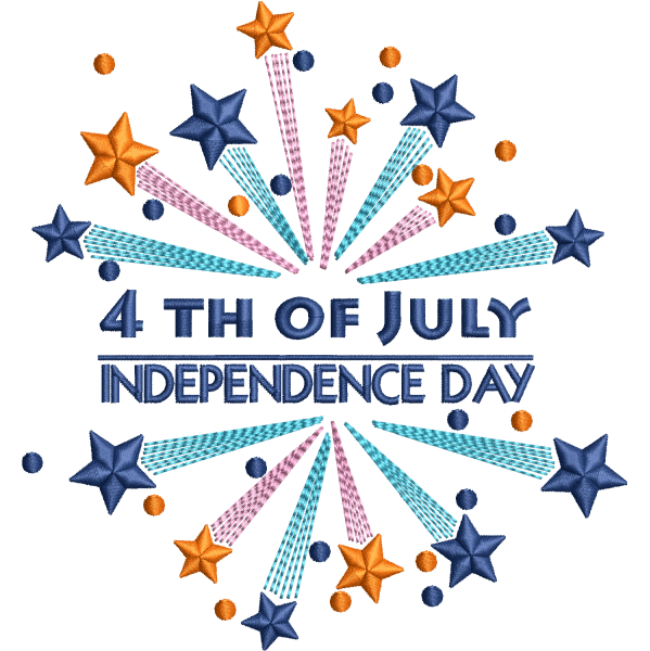 4th July Independence Day Design