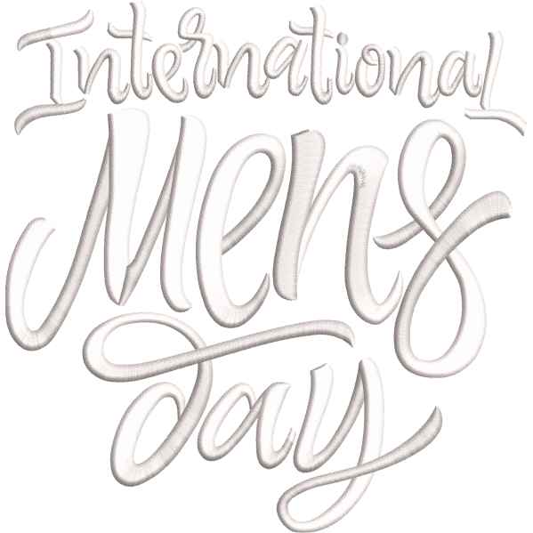 Men Day White Design