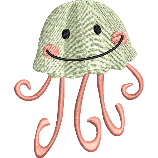 Green Jellyfish Design
