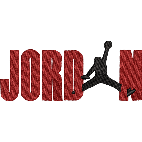 Jordan Embroidery Design