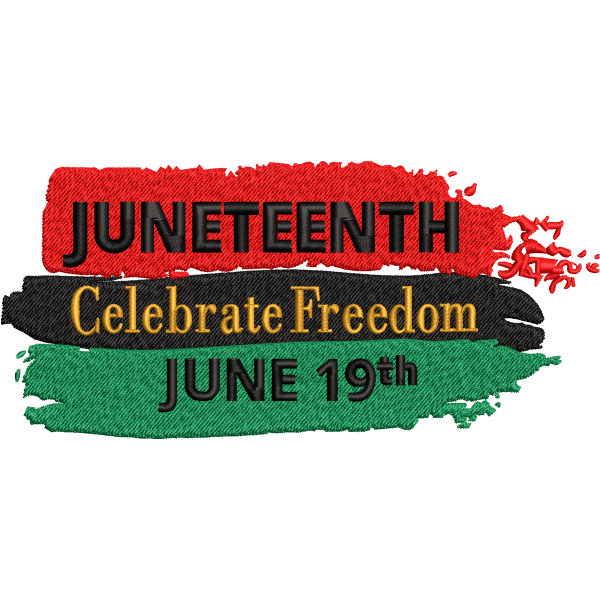 June Teenth Freedom Design