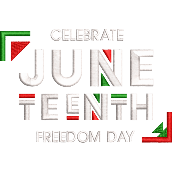 Celebrate June Teenth Day Design