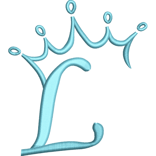 Crown Letter L Design