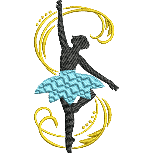 Ballet Dance lady Design