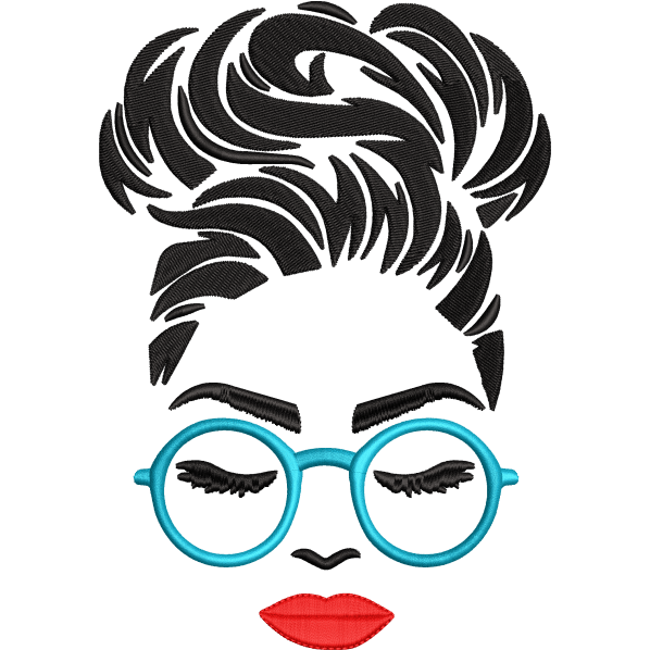 dream girl embroidery design