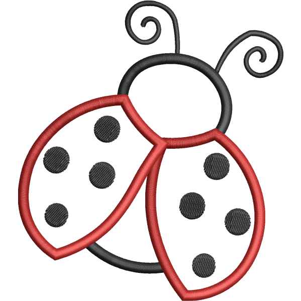 Outline Ladybird Design