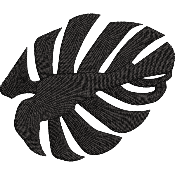 Black Leaf Design